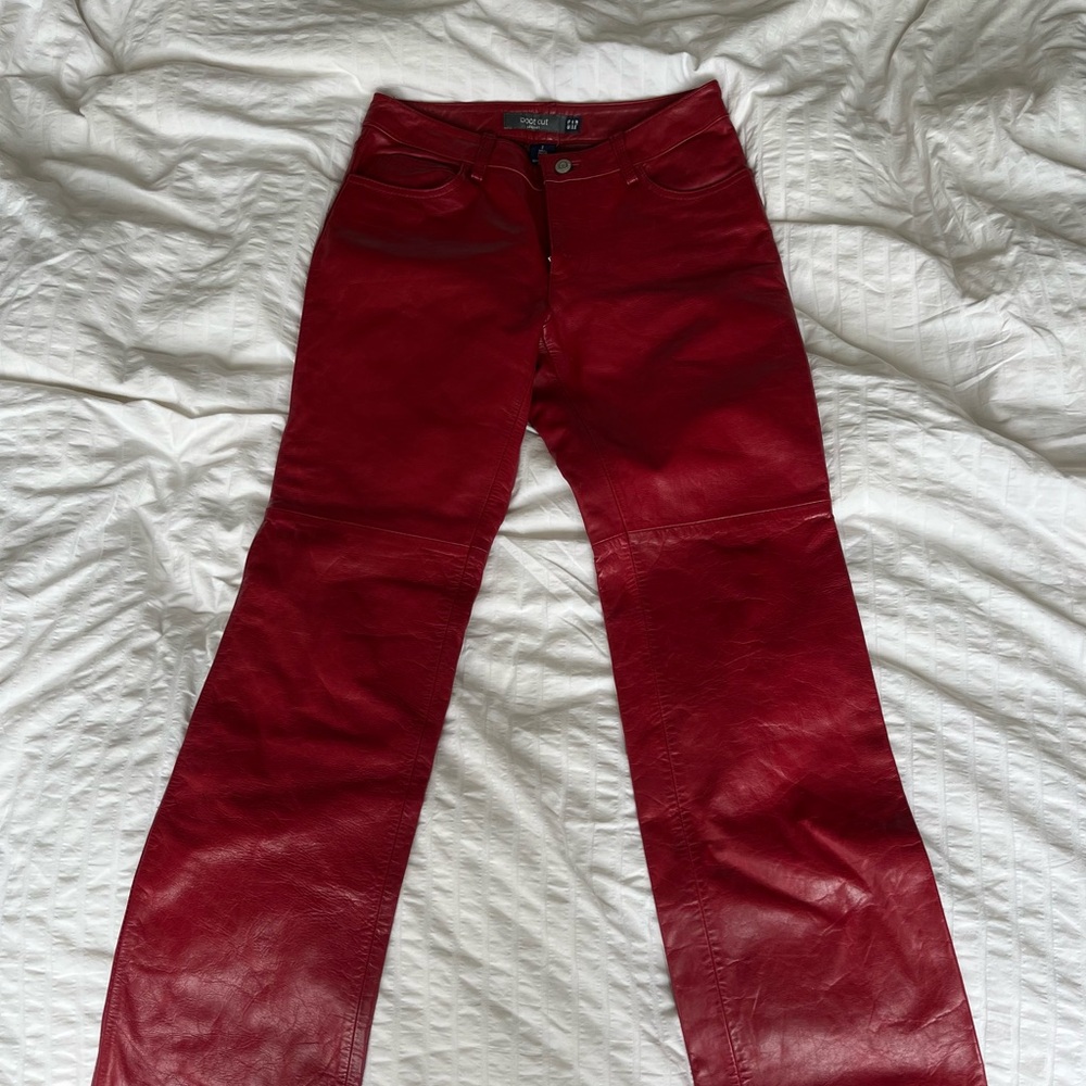 Vintage GAP leather pants